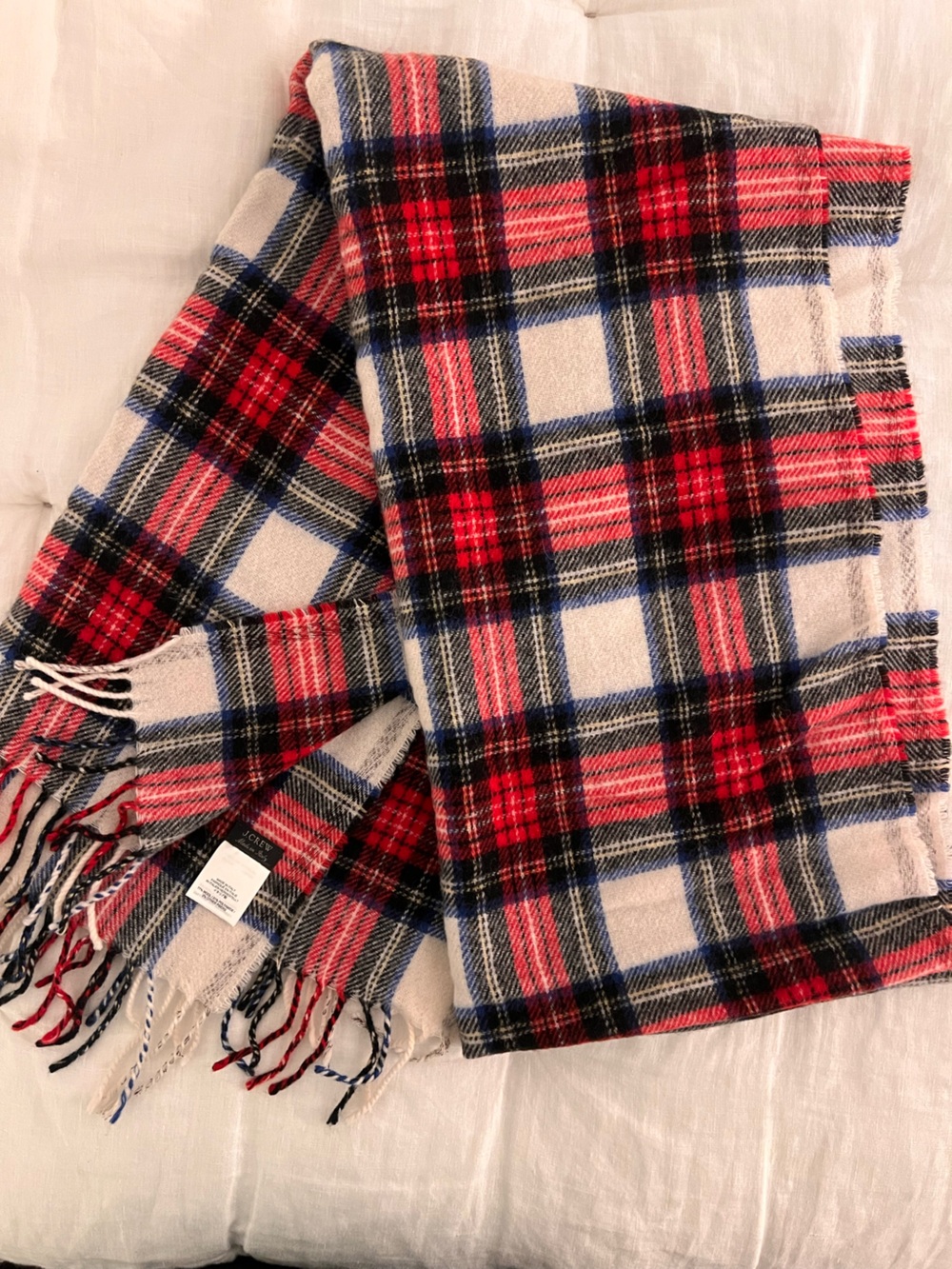 J. Crew Plaid Scarf